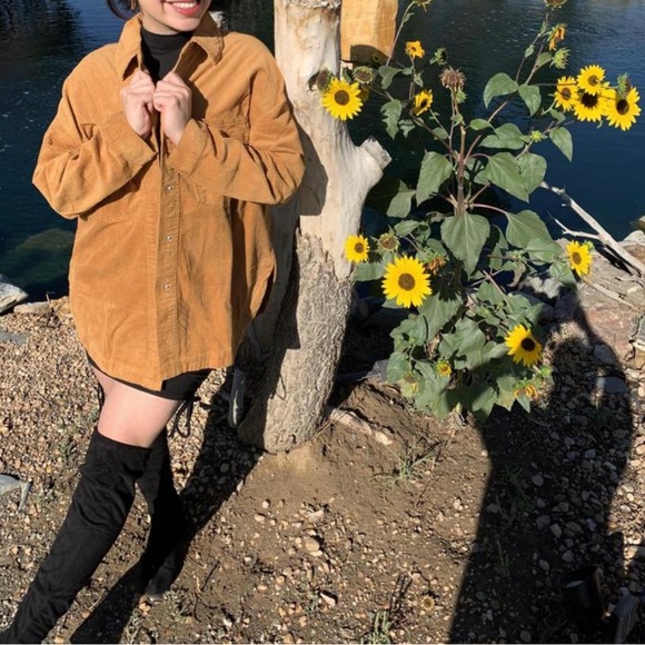 Forever 21 Tops - Brown Shacket